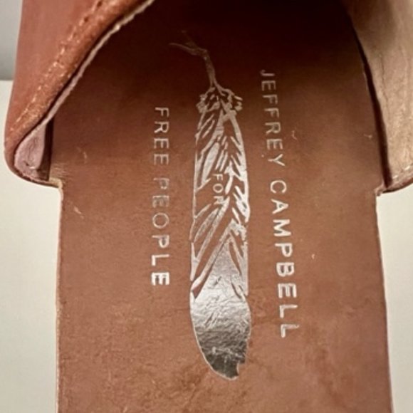 FREE PEOPLE X JEFFREY CAMPBELL Lakota Cuff Gladiator High Heel Size 7 - Picture 7 of 8